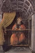 Sandro Botticelli Writing characters of St. Sting Germany oil painting artist
